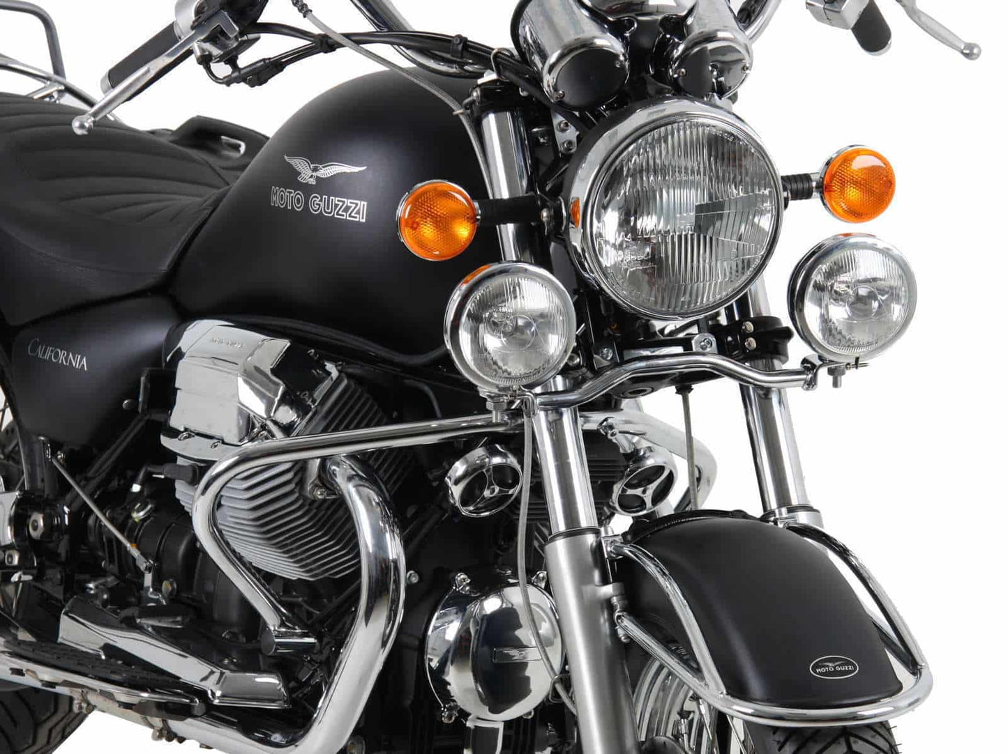 Hepco & Becker Fender Guard chrome for Moto Guzzi California Aquilia Nera (2010-2011)