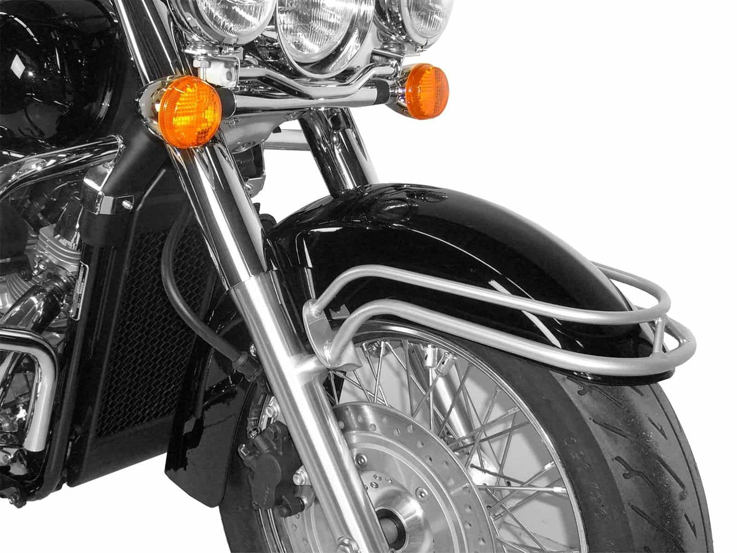 Hepco & Becker Fender Guard chrome for Honda VT 750 Shadow (2004 -2007)