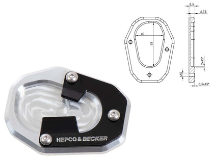 Hepco & Becker Kickstand enlargement for Triumph Tiger 900 / Rally / Rally Pro (2020)