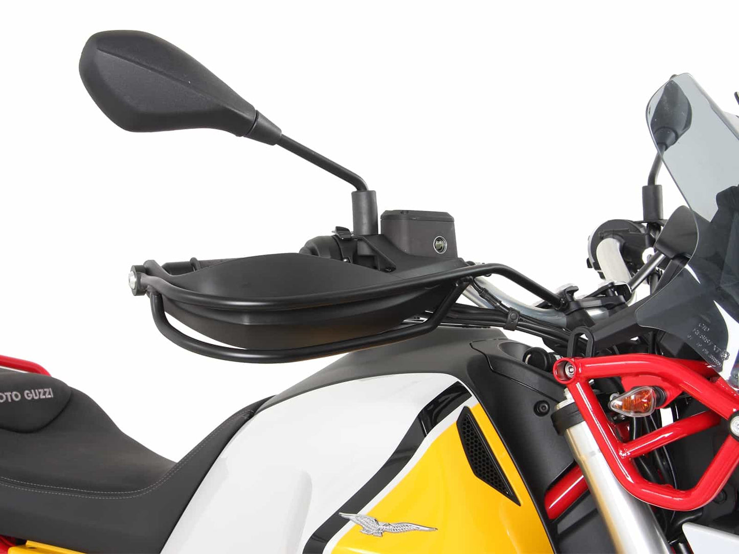 Hepco & Becker Handle guard set black (left+right side) for Moto Guzzi V 85 TT (2019-2023)
