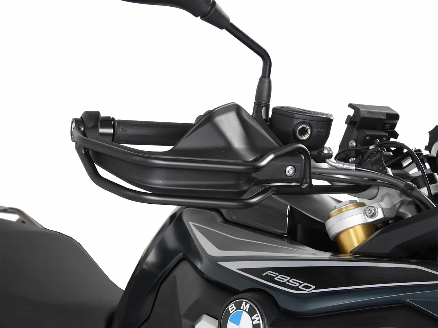 Hepco & Becker Handle guard set black (left+right side) for BMW F 850 GS (2018-2023)
