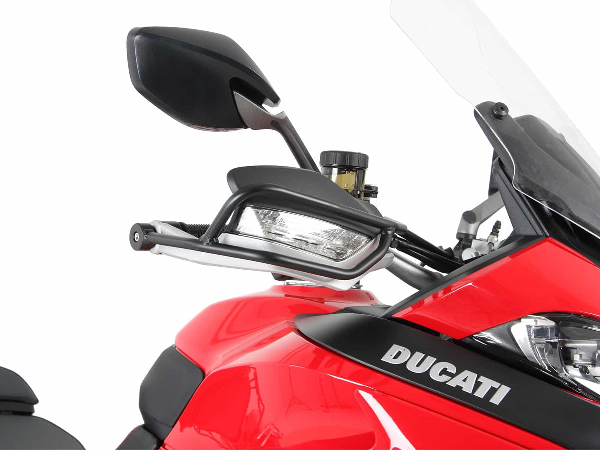 Hepco & Becker Handle guard set black (left+right side) for Ducati Multistrada 1260 / S (2018-2020)