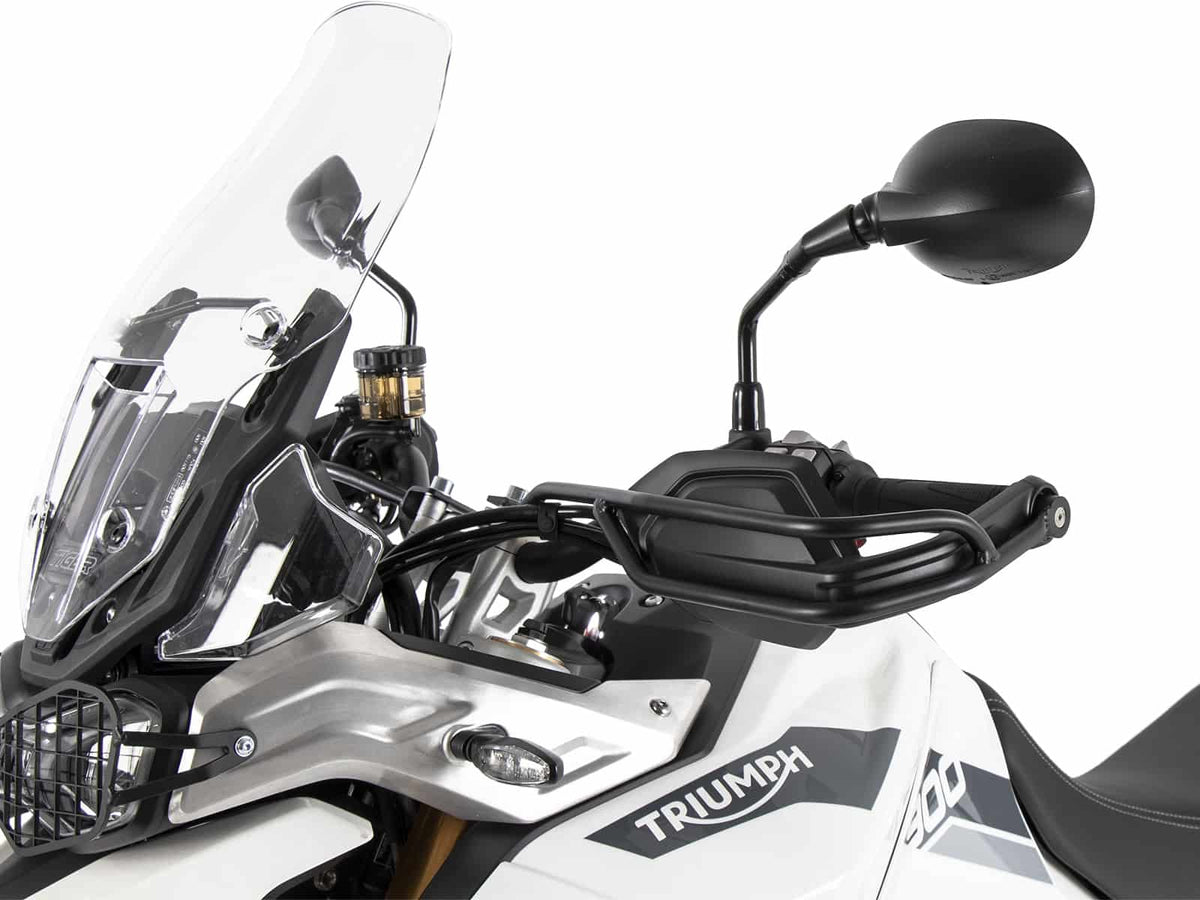 Hepco & Becker Handle guard set black (left+right side) for Triumph Tiger 900 / Rally / GT / PRO (2020-2023)