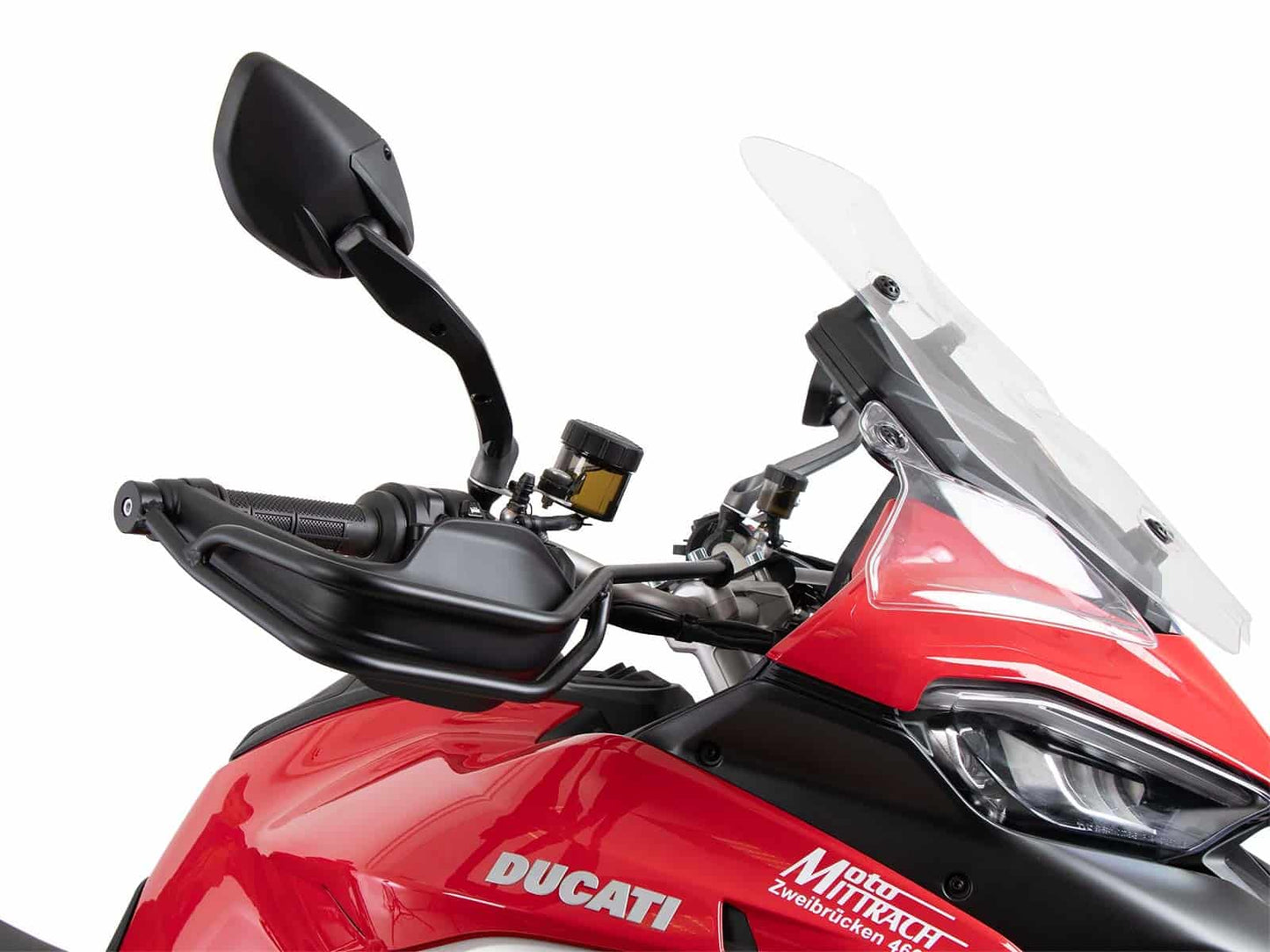 Hepco & Becker Handle guard set black (left+right side) for Ducati Multistrada V4/S/S Sport (2021-2024)/Rally(2023-2024)