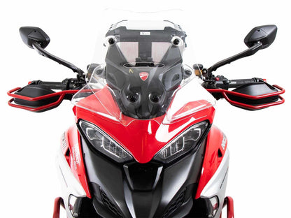 Hepco & Becker Handle guard set red (left+right side) for Ducati Multistrada V4 / S / Pikes Peak / Rally / RS (2025-)