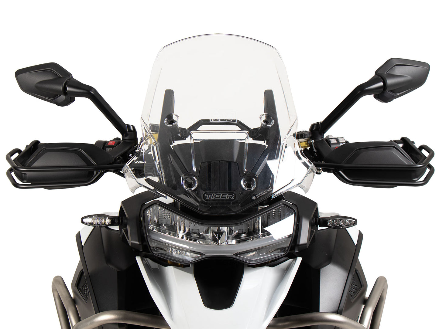 Hepco & Becker Handle guard set black (left+right side) for Triumph Tiger 1200 Rally Explorer / GT Explorer / GT Pro / Rally Pro / GT (2022-)