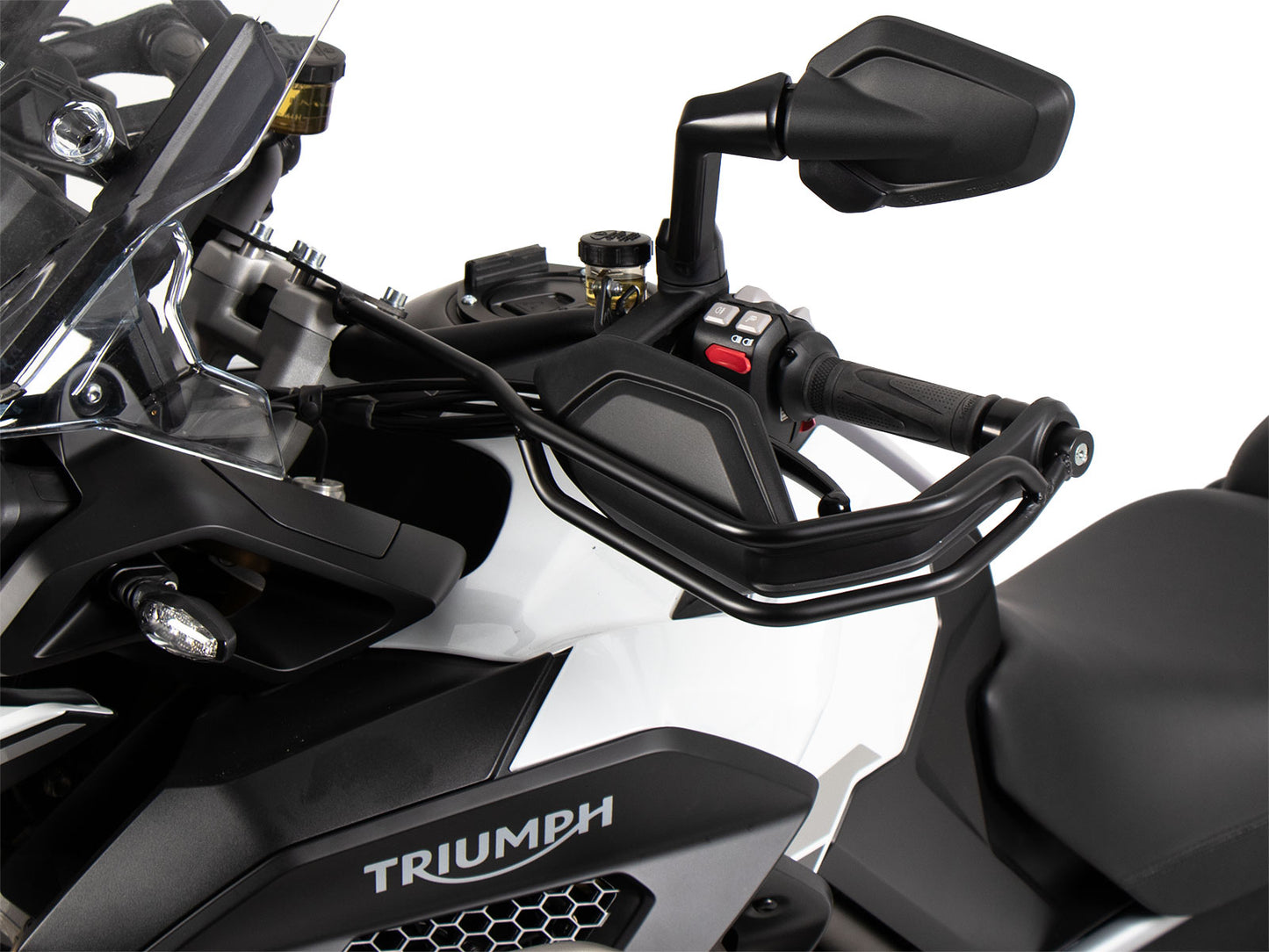 Hepco & Becker Handle guard set black (left+right side) for Triumph Tiger 1200 Rally Explorer / GT Explorer / GT Pro / Rally Pro / GT (2022-)