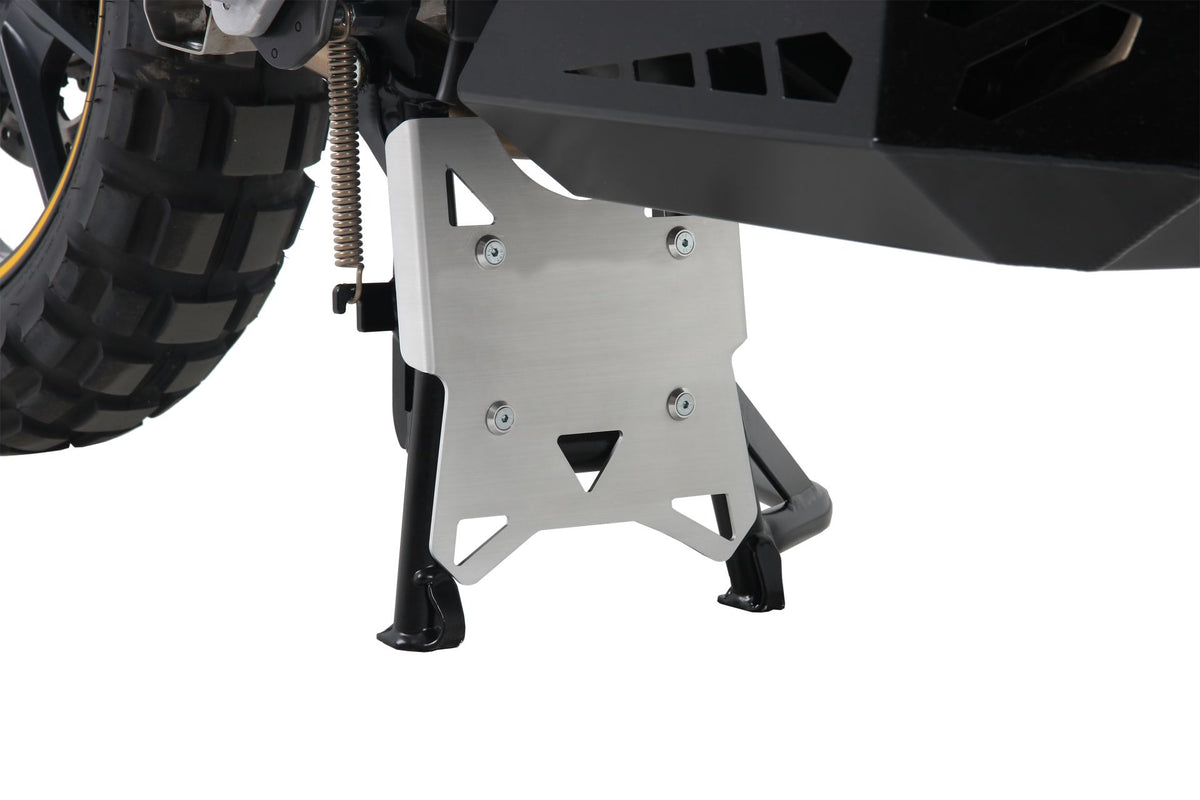 Hepco & Becker Center Stand protection plate silver for Triumph Tiger Explorer 1200 XR/X
