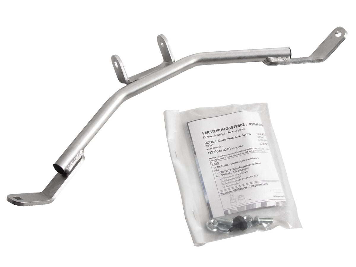 Hepco & Becker Stiffening bracket stainless steel for tank guard 5029544 for Honda CRF 1100L Africa Twin Adventure Sports (2024-)