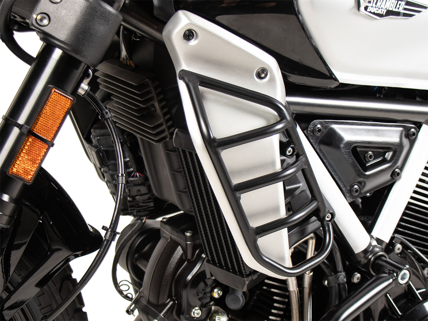 Hepco & Becker Radiator protection right/left set - black Ducati Scrambler 800 Nightshift/Full Throttle (2023-)