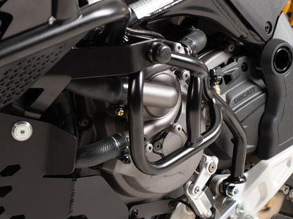 Hepco & Becker Additional crash bar black, one-sided for Ducati DesertX Rally (2024-)