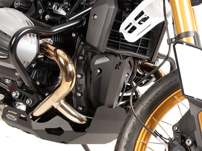 Hepco & Becker Additional engine protection plate expansion black for BMW R 12 nineT (2024-)