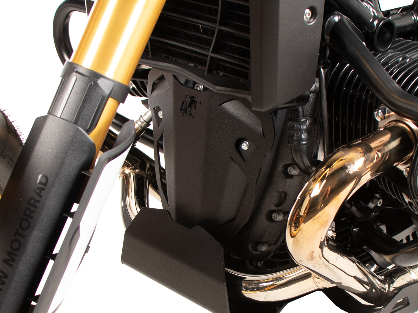 Hepco & Becker Additional engine protection plate expansion black for BMW R 12 (2024-)