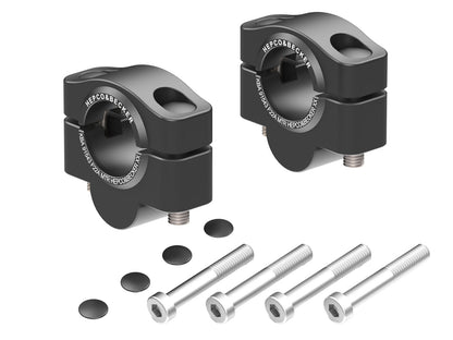 Hepco & Becker Handlebar Riser for KTM 890 Duke R (2020-2023), 20mm - black