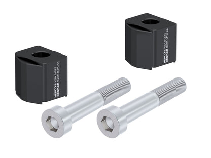 Hepco & Becker Handlebar Riser for KTM 890 Duke R (2020-2023), 25mm Block - black