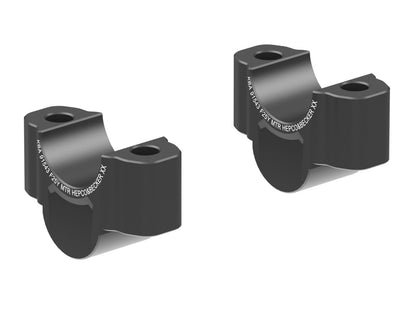 Hepco & Becker Handlebar riser 25 mm black for Yamaha MT-07/ Y-AMT (2025 - )