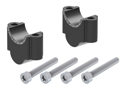 Hepco & Becker Handlebar riser 30 mm black for BMW R 1200 GS (2004-2007)