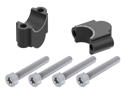 Hepco & Becker Handlebar riser 30 mm black for BMW R 1200 GS (2004-2007)