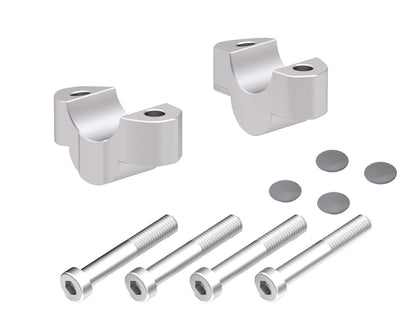 Hepco & Becker Handle bar Riser for Suzuki GSX-S 1000 (2022-) 20mm silver