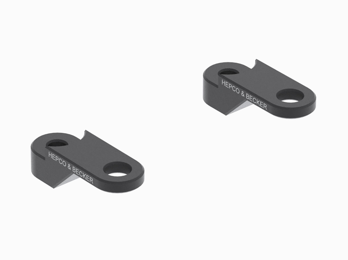 Hepco & Becker Handlebar riser 25 mm black incl. holder for front mask for Kawasaki Z 900 / SE (2025-)