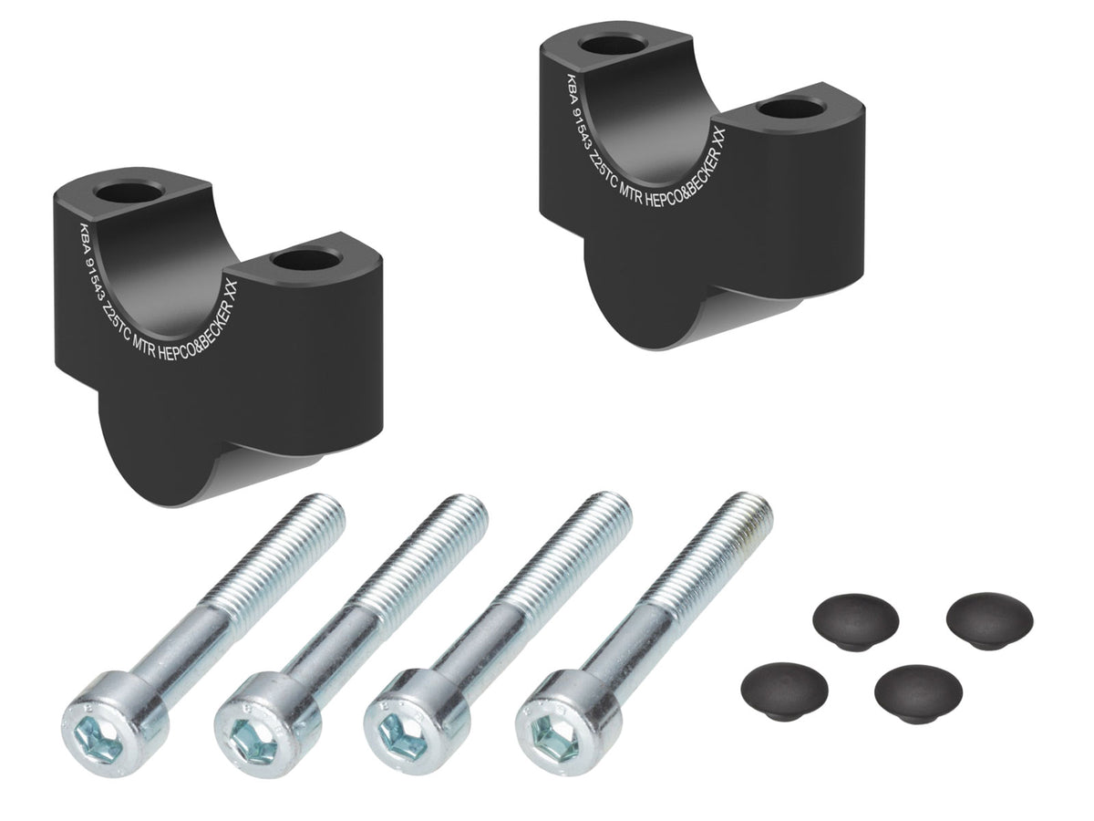 Hepco & Becker Handlebar riser 25 mm black for Honda CMX 500 Rebel (2017-)