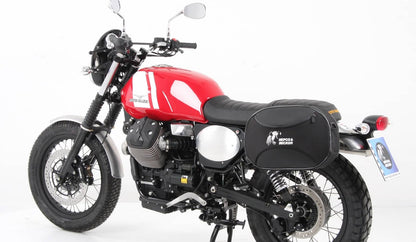 Hepco & Becker C-Bow sidecarrier left side black for Moto Guzzi V 7 II Scrambler/Stornello (2016)