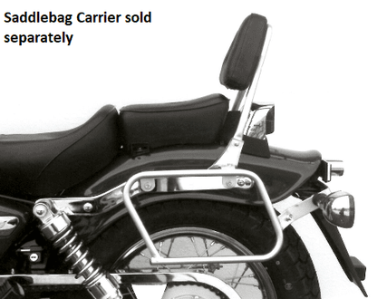 Hepco & Becker Sissybar without rearrack for Honda CA 125 Rebel (1995-2001)/CMX 250 Rebel (1996-2001)