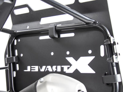 Hepco & Becker Mounting kit for Xtravel Basic universal holding plates to H&B tube sidecase carrier