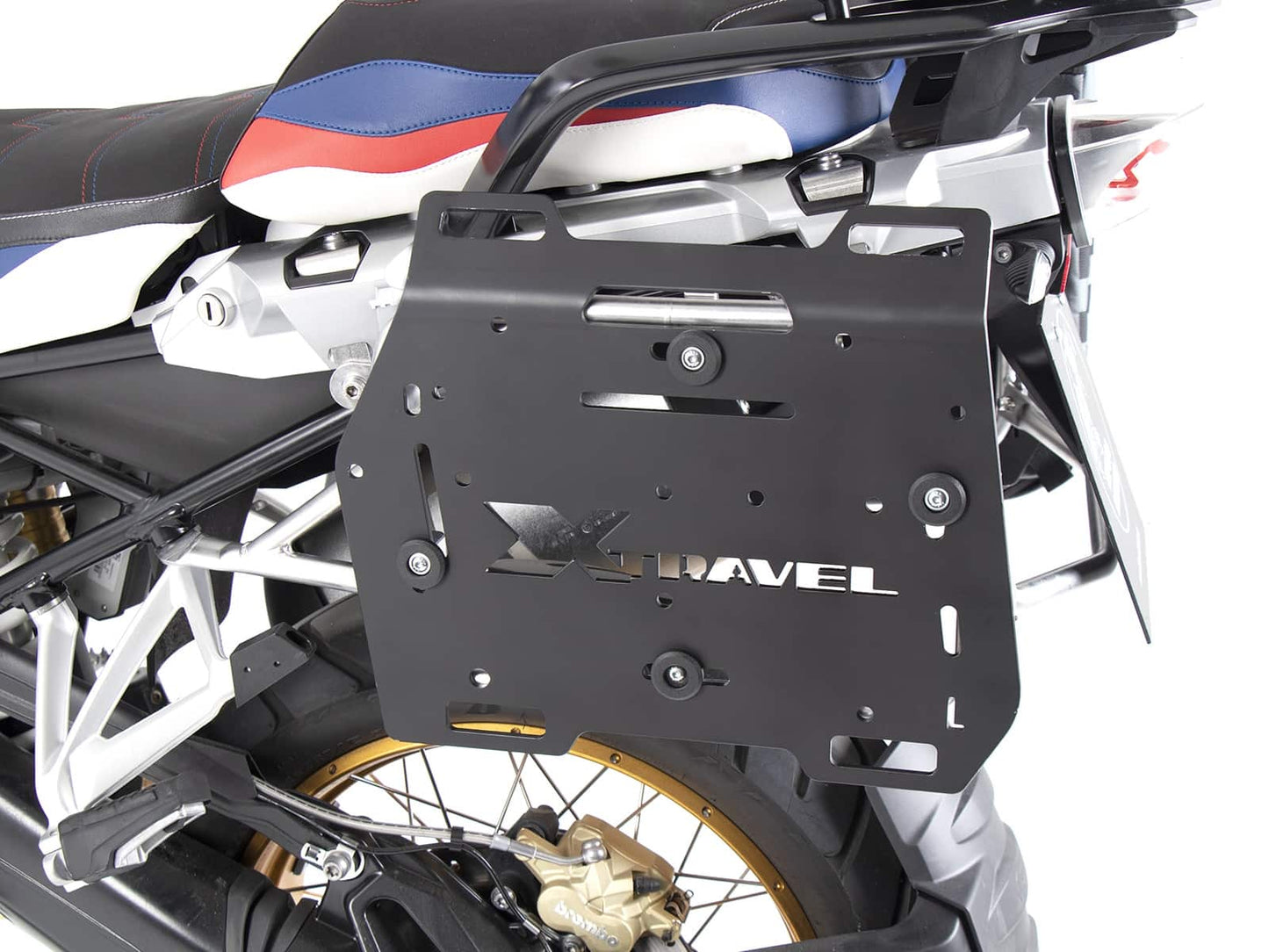 Hepco & Becker Mounting kit for Xtravel Basic universal holding plates to Touratech sidecase carrier