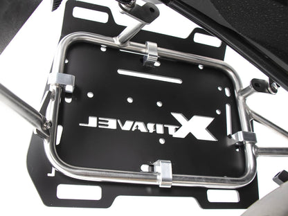 Hepco & Becker Mounting kit for Xtravel Basic universal holding plates to Touratech sidecase carrier