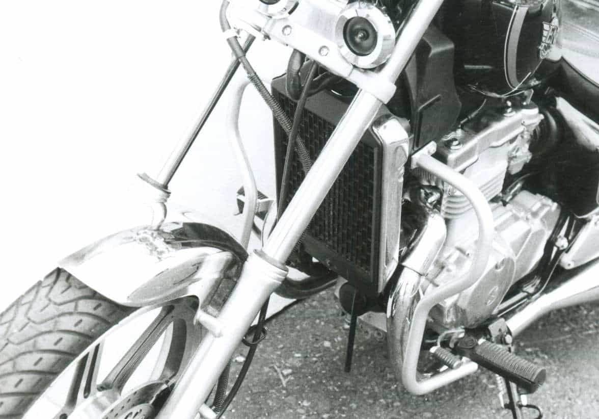 Hepco & Becker Engine protection bar chrome for Kawasaki EN 500 (1990-1995)