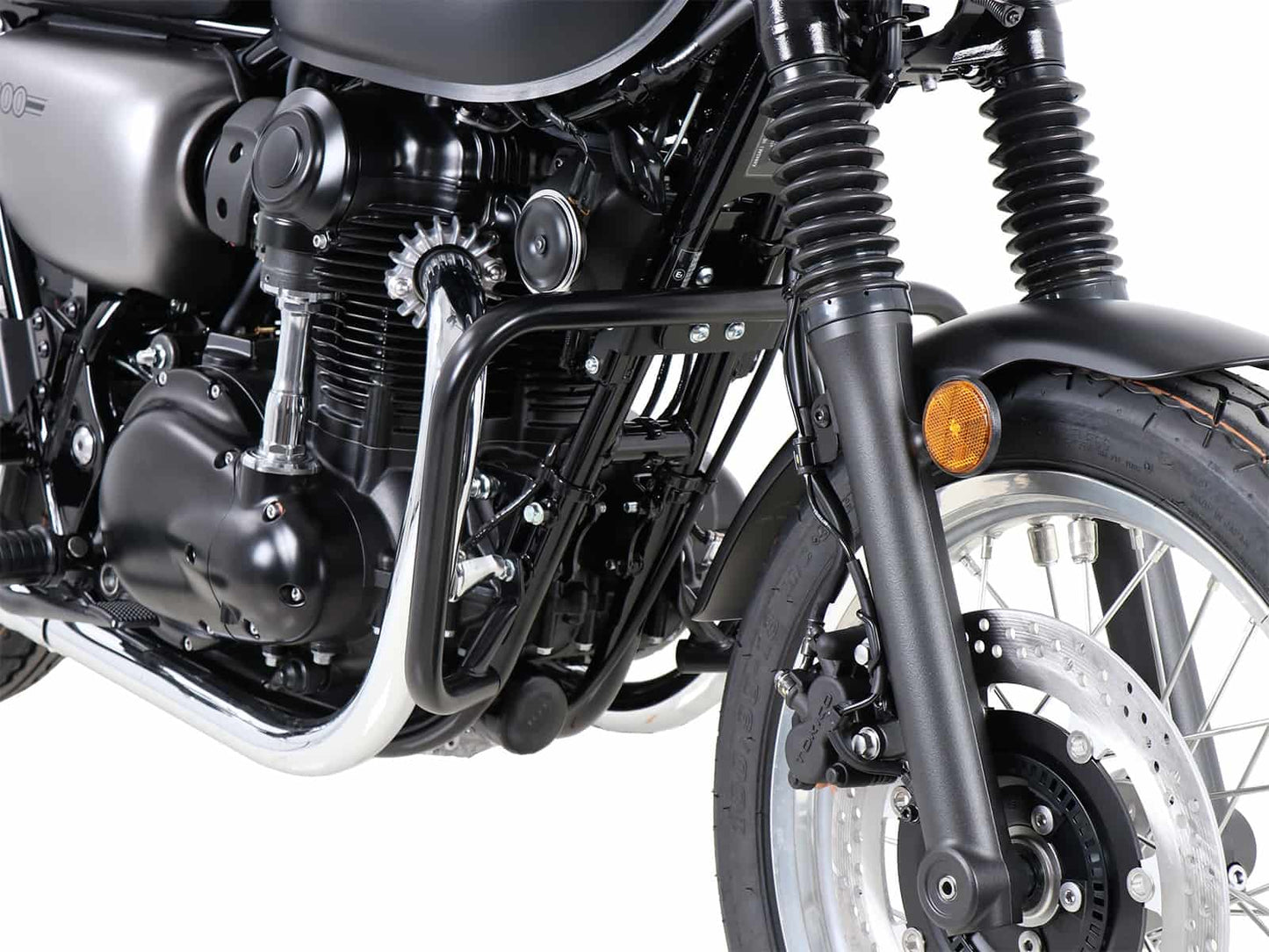 Hepco & Becker Engine protection bar black for Kawasaki W 800 Street / Cafe / Standard (2019-2025)