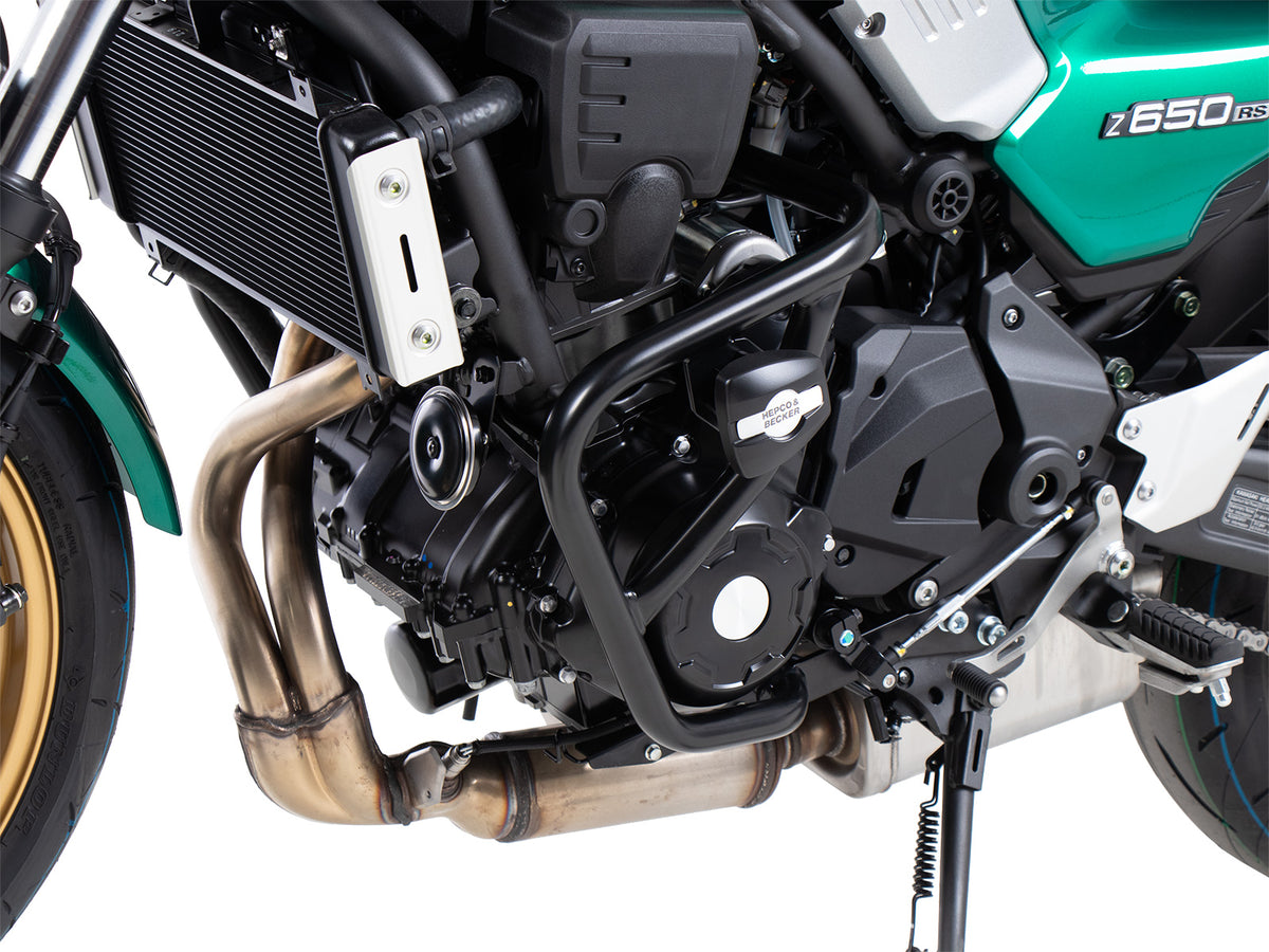 Hepco & Becker Engine protection bar black incl. protection pads for Kawasaki Z 650 RS (2022-)