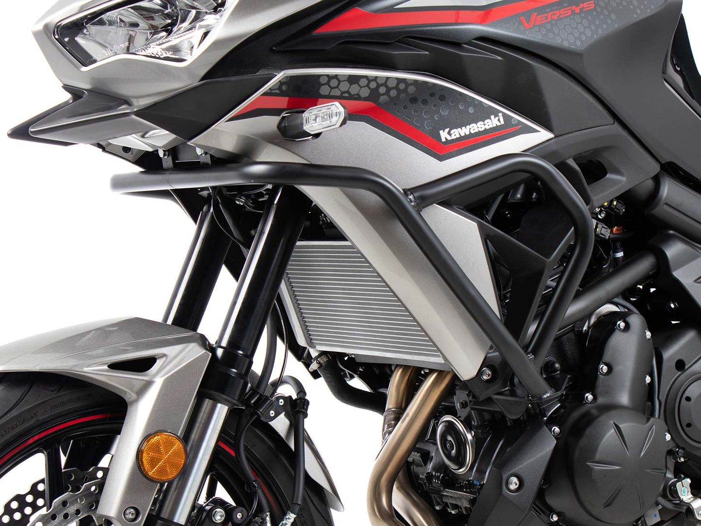 Hepco & Becker Engine protection bar black for Kawasaki Versys 650 (2022-)