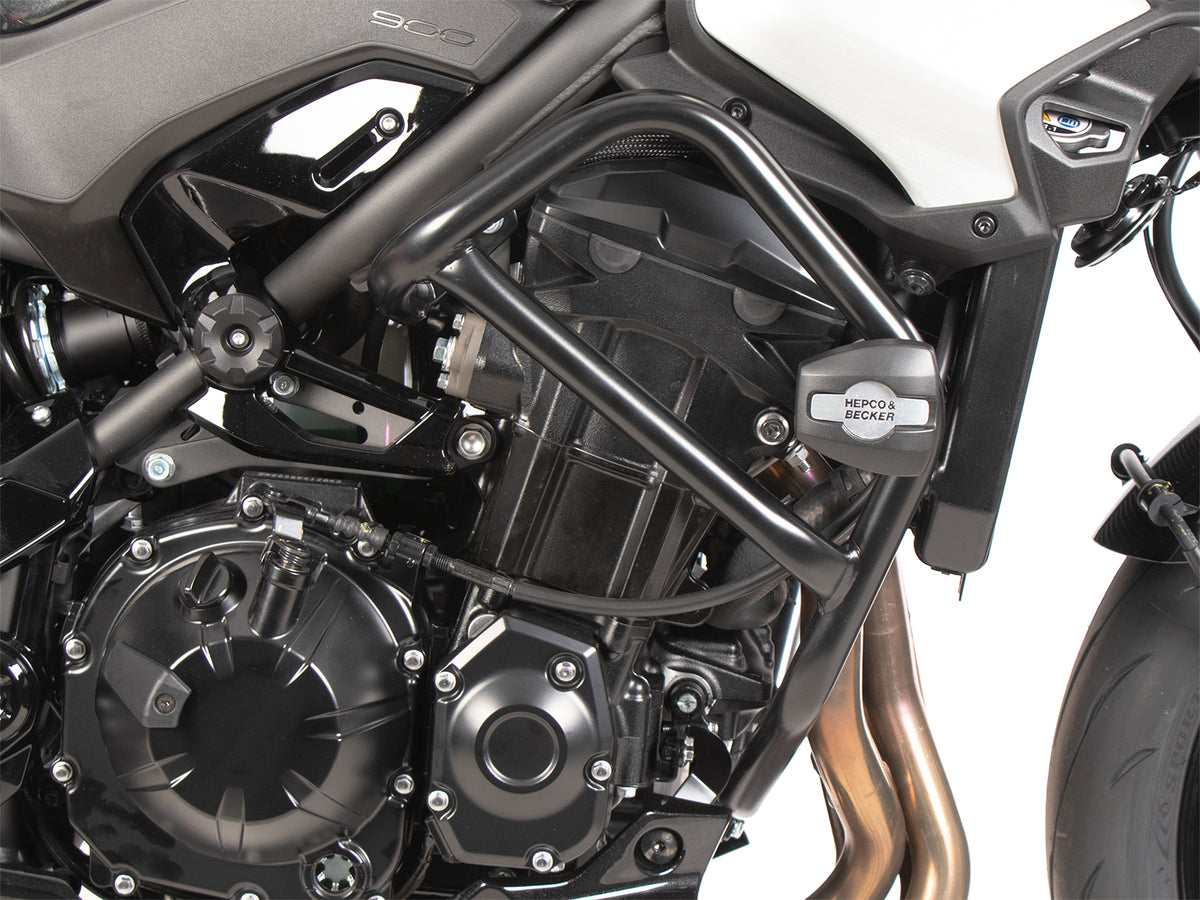 Hepco & Becker Engine protection bar black incl. protection pads for Kawasaki Z 900 / SE (2025-)