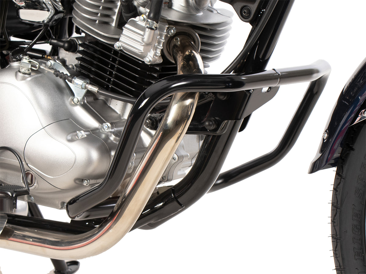Hepco & Becker Engine protection bar black shine for Kawasaki W230 / Meguro S1 (2025-)