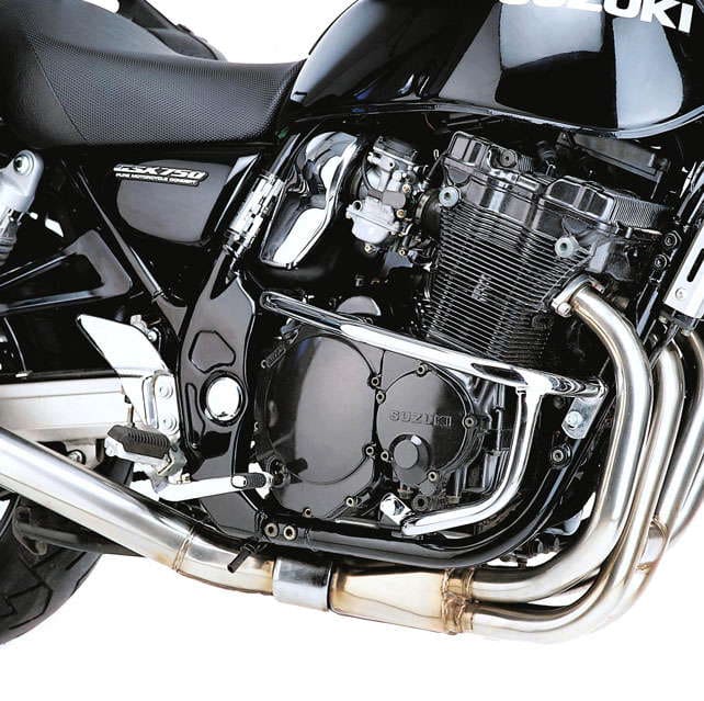Hepco & Becker Engine protection bar chrome for Suzuki GSX 750 (1998-2003)