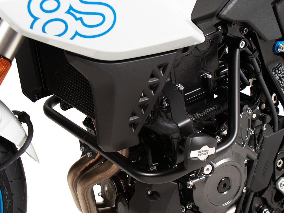Hepco & Becker Engine protection bar incl. ProtectionPad black for Suzuki GSX-8S (2023-)