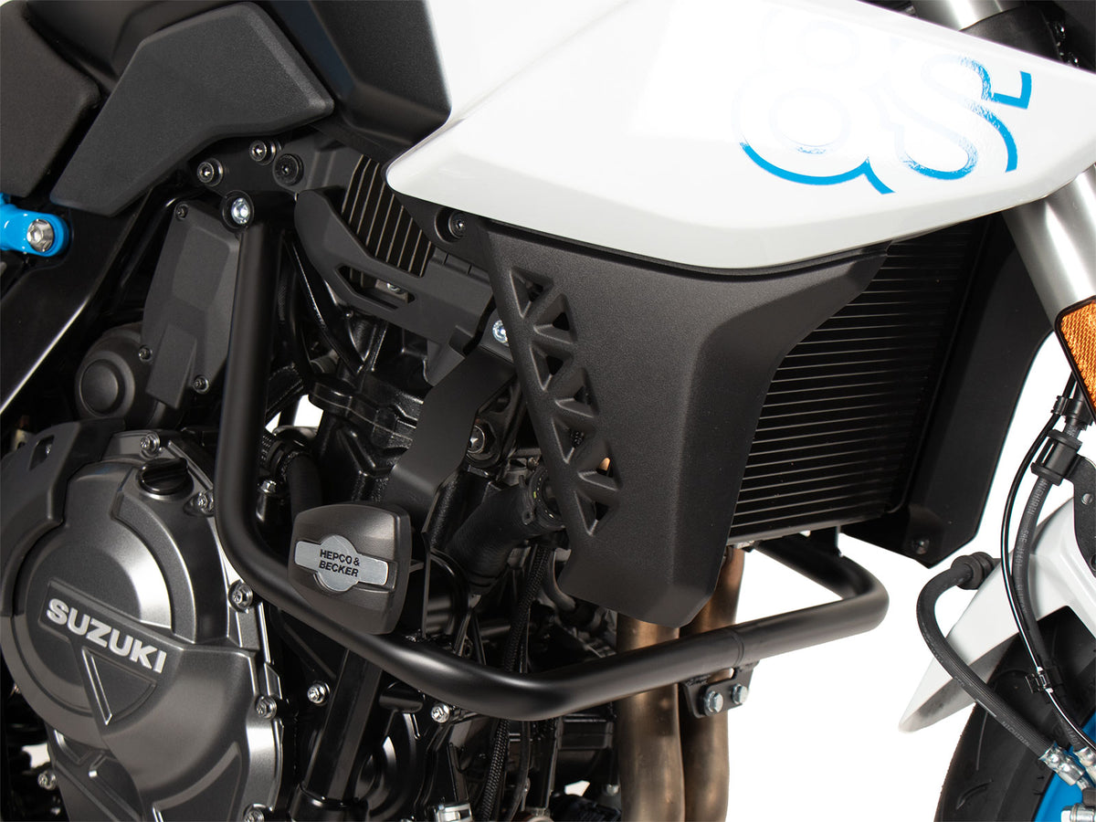 Hepco & Becker Engine protection bar incl. ProtectionPad black for Suzuki GSX-8S (2023-)