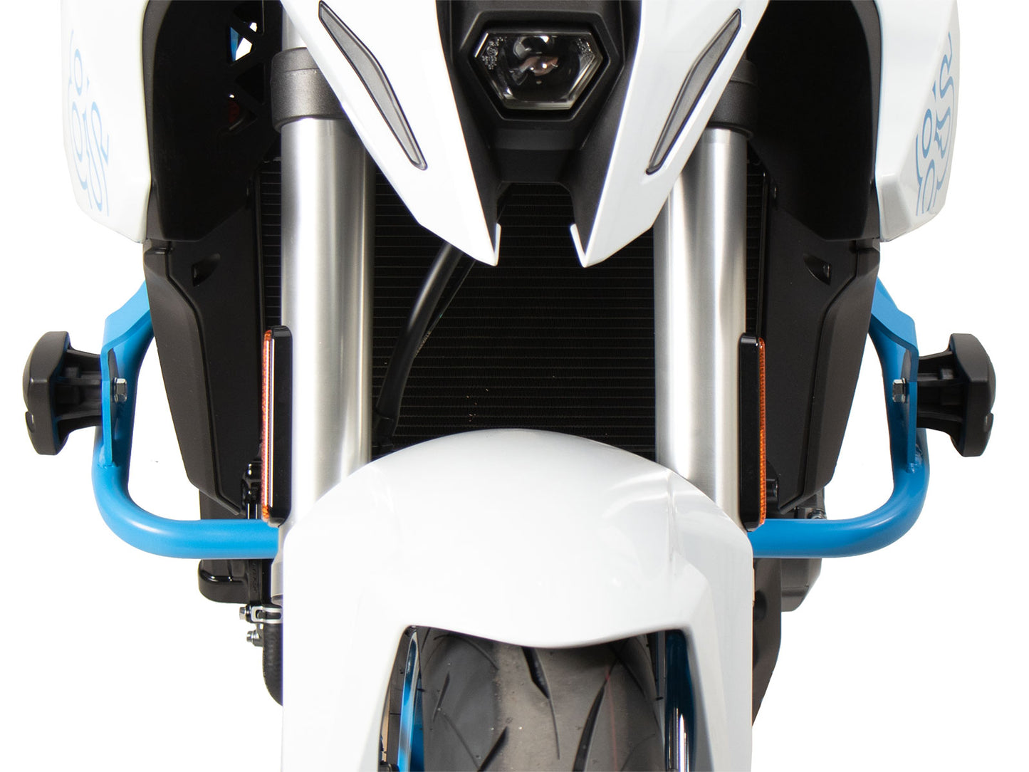 Hepco & Becker Engine protection bar incl. ProtectionPad blue for Suzuki GSX-8S (2023-)
