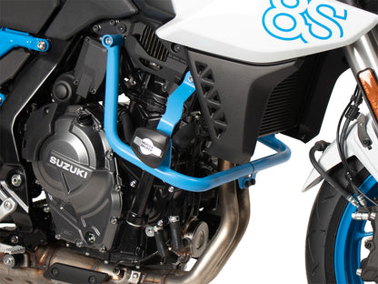 Hepco & Becker Engine protection bar incl. ProtectionPad blue for Suzuki GSX-8S (2023-)