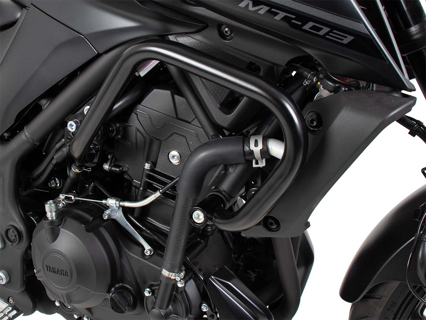 Hepco & Becker Engine protection bar black for Yamaha MT-03 (2020-2024) (Please inform us about year of production of the bike!)
