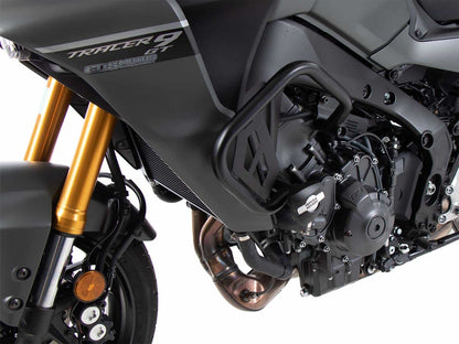 Hepco & Becker Engine protection bar black incl. protection pads for Yamaha Tracer 9 / GT (2021-2024)