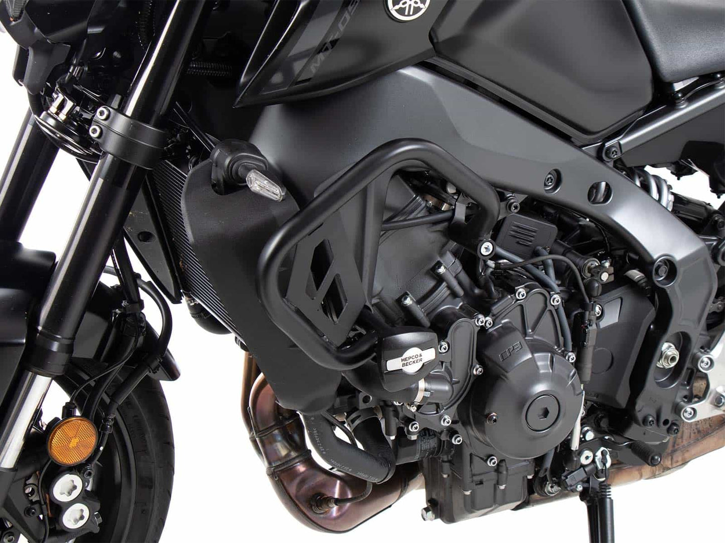 Hepco & Becker Engine protection bar black incl. protection pads for Yamaha MT-09/SP (2021-2023)