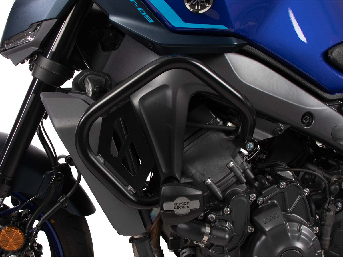 Hepco & Becker Engine protection bar black incl. protection pads for Yamaha MT-09 / Y-AMT / SP (2024-)