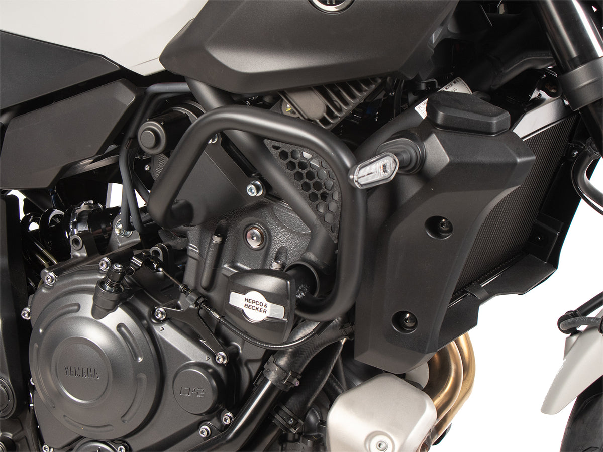 Hepco & Becker Engine protection bar black incl. protection pads for Yamaha MT-07 / Y-AMT (2025-)