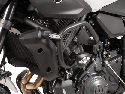 Hepco & Becker Engine protection bar black incl. protection pads for Yamaha MT-07 / Y-AMT (2025-)