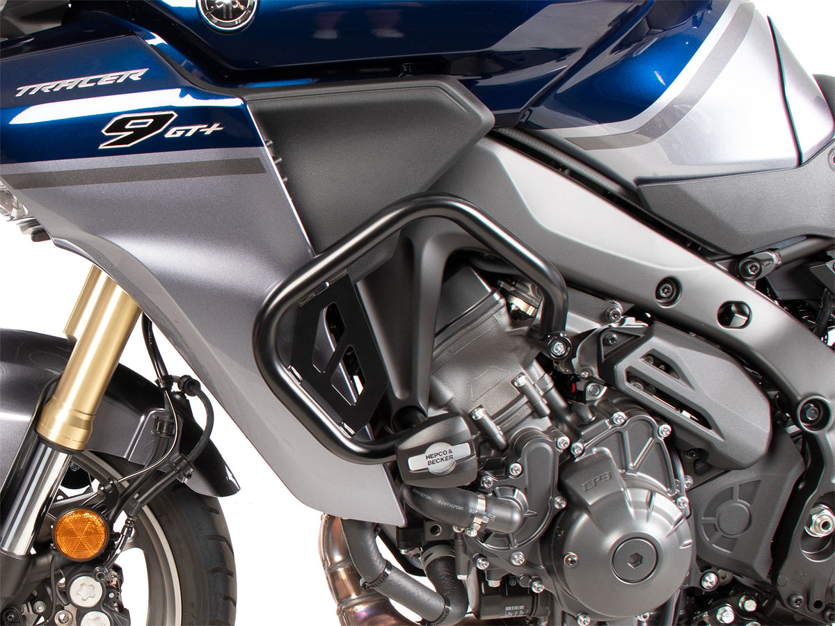 Hepco & Becker Engine protection bar black incl. protection pads for Yamaha Tracer 9 GT / GT+ / Y-AMT (2025-)