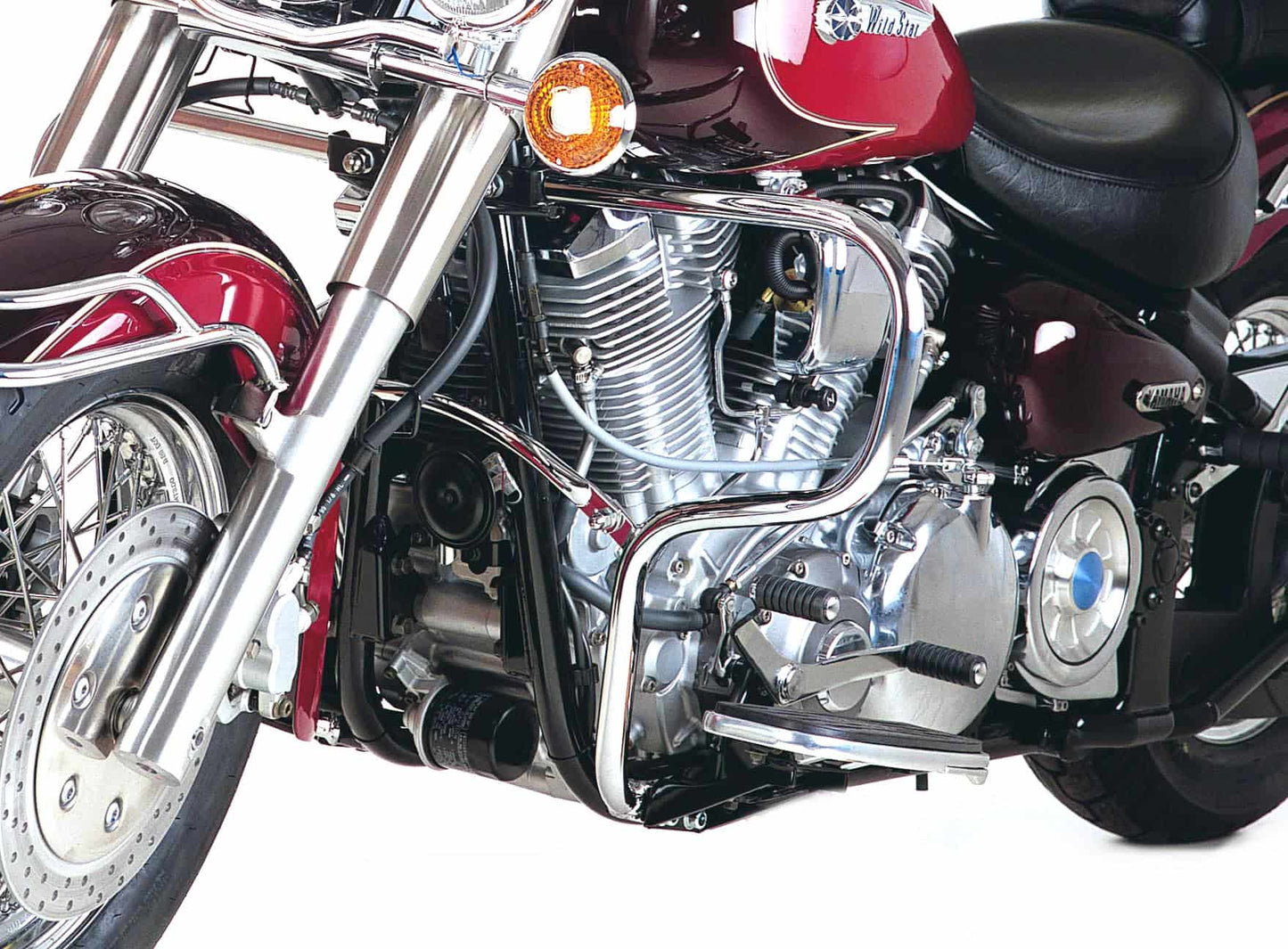 Hepco & Becker Engine protection bar chrome for Yamaha XV 1600 Wild Star (1994-2004)