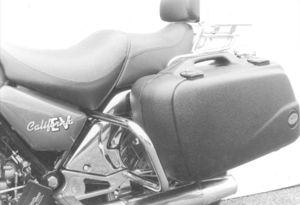 Hepco & Becker Luggage proteciton bar - chrome for Moto Guzzi California EV (1997-2005)
